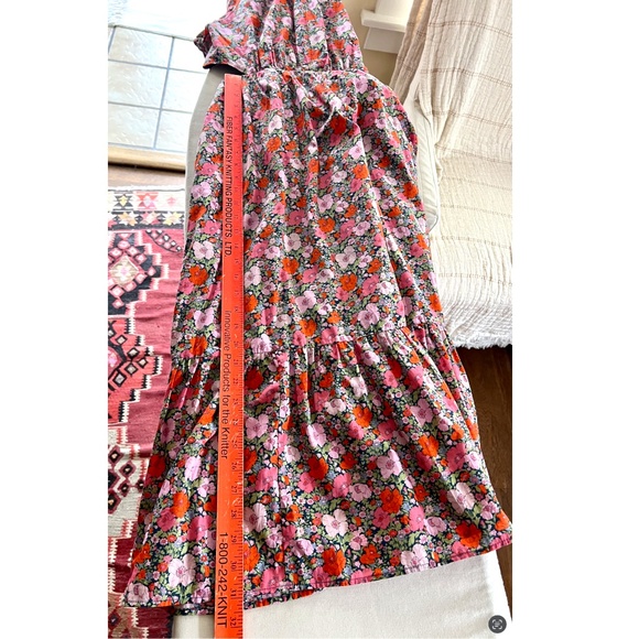 J. CREW Side-Cutout Midi Dress in Liberty Meadow Song Fabric - 8 - Picture 15 of 15